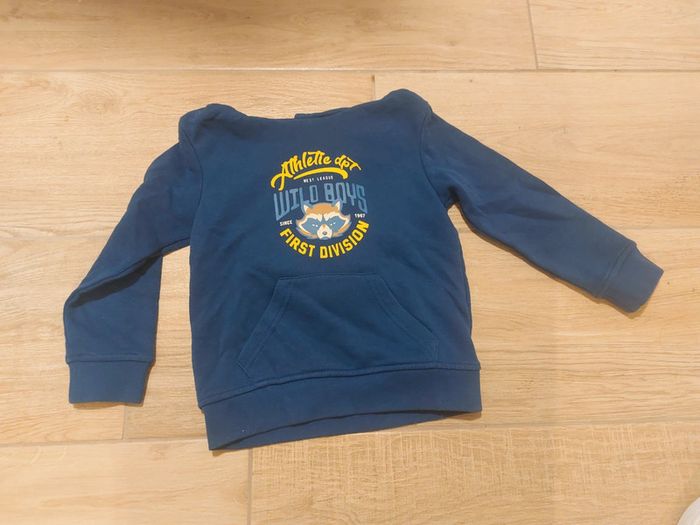 Sweat à capuche - Tissaia - 4 ans - photo numéro 3