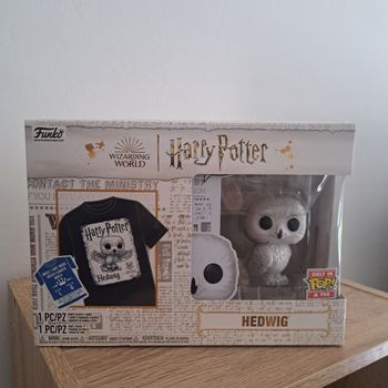 Figurine XXL Funko Pop & Tee shirt Jumbo Hedwig - Figurine neuve