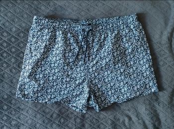 Short de bain motif floral Kiabi