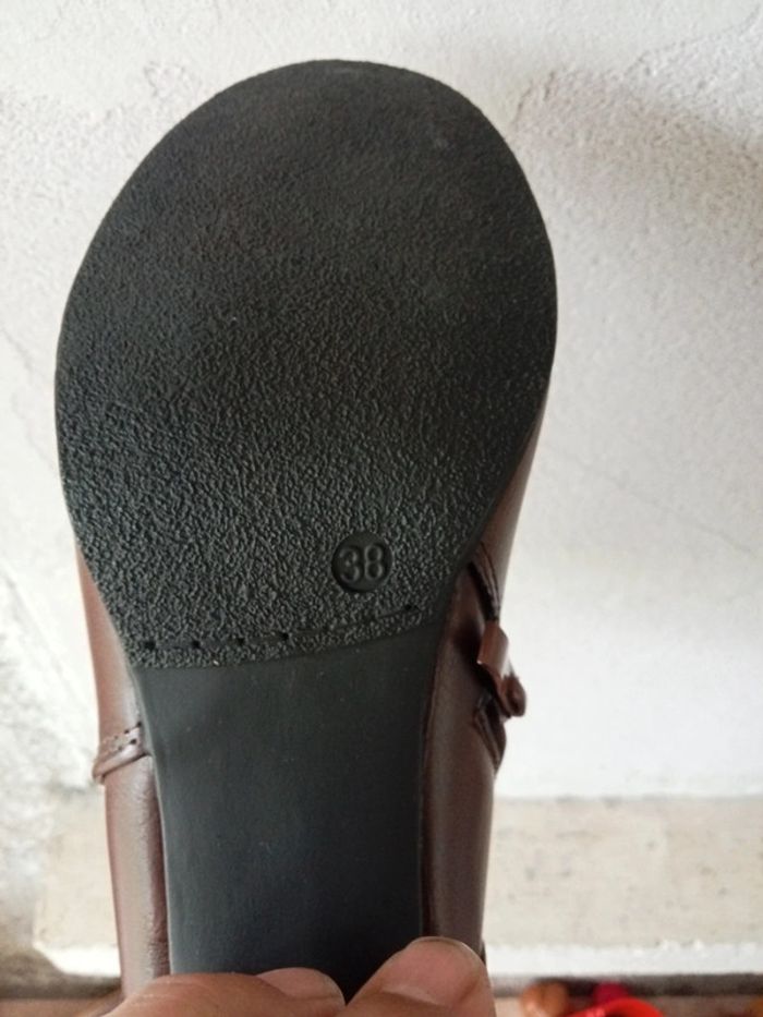 Bottines marron femme 38 - photo numéro 3