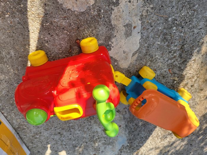 Jouet jeu train maxi trotti loco vtech - photo numéro 3