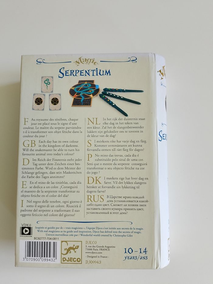 Magic serpentium Djeco complet - photo numéro 2