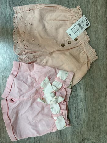 Lot short 6 et 9 mois neufs