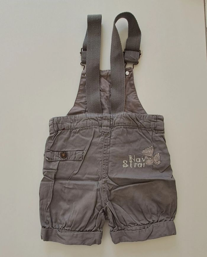 Salopette courte fille Kiabi 18 mois - photo numéro 2