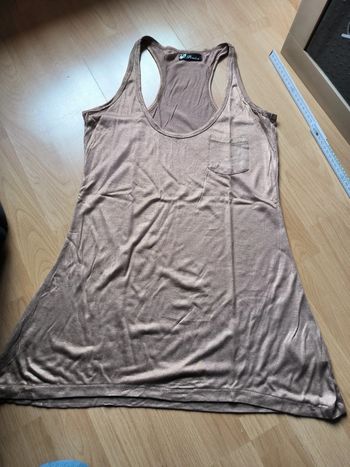 Débardeur doré Pimkie taille S