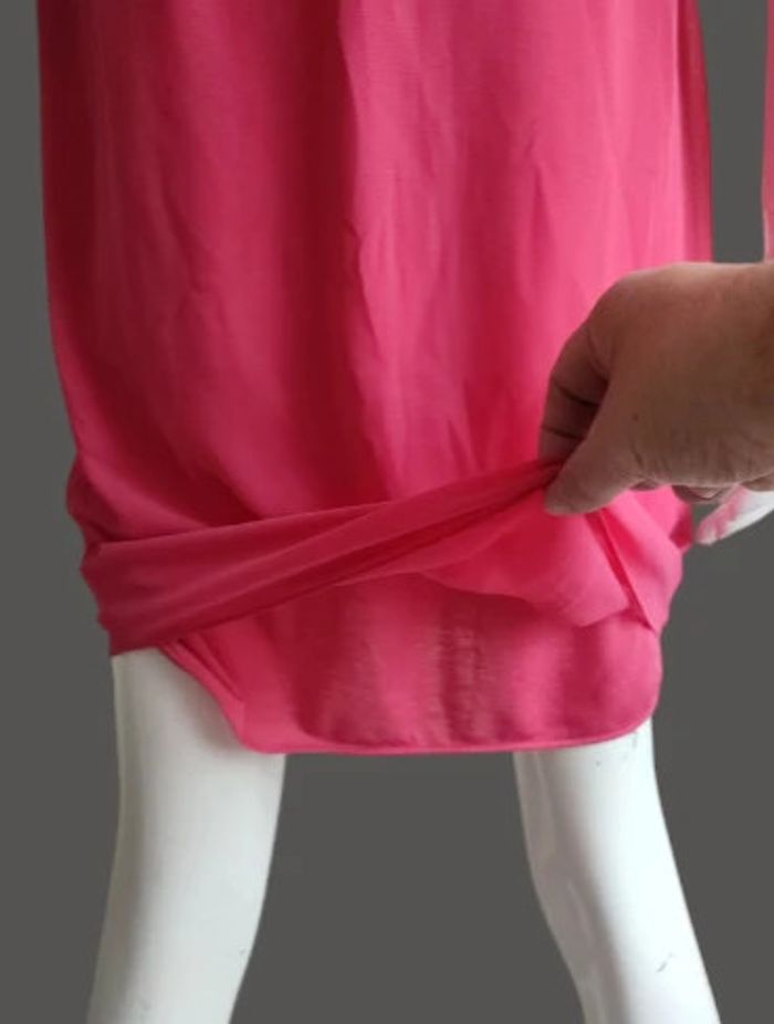 Robe rose Naf Naf 38 portée 1 fois - photo numéro 6