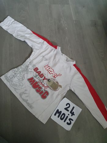 Maillot t-shirt  23mois garçon