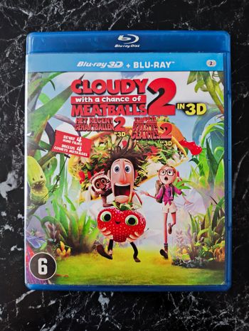 Tempête de Boulettes Géantes 2 3D en Blu-ray