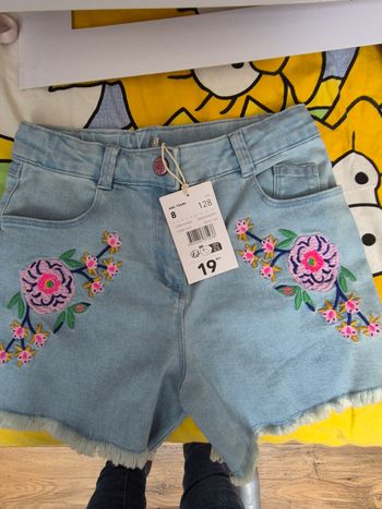 Short en jean