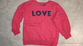 Pull rouge 4 6ans