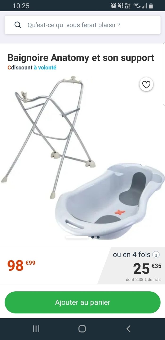 Vends baignoire bébé - photo numéro 4