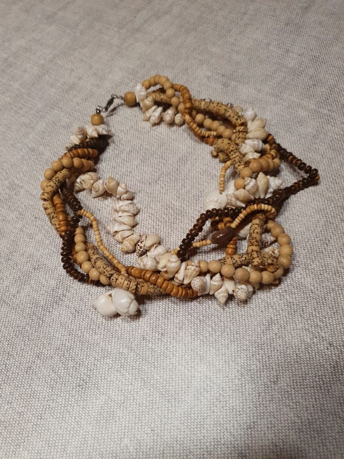 Collier coquillages - photo numéro 2