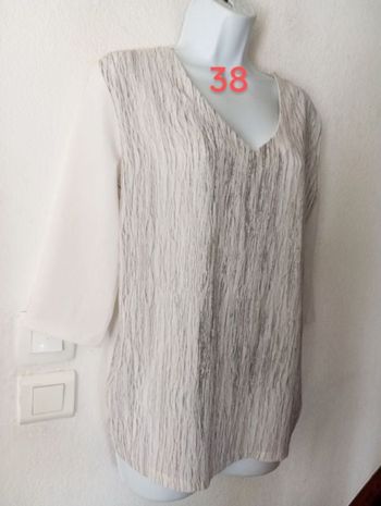 Blouse été fluide longue femme 38