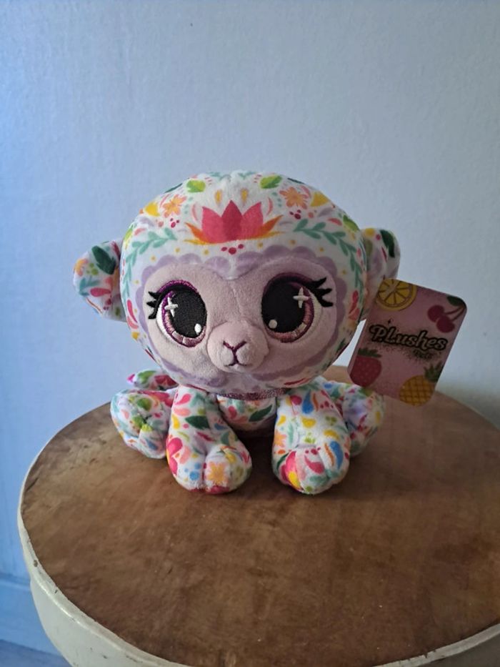 P.lushes pets peluche parfumée singe katelyn blume neuf neuve - photo numéro 2