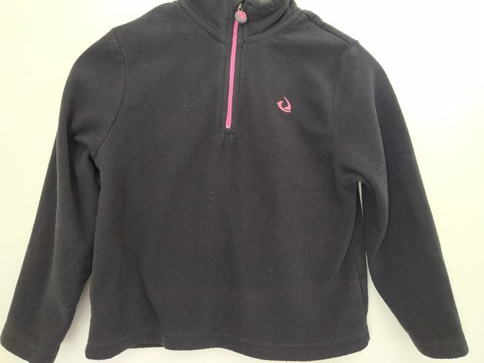 Veste polaire noire 5-6 ans - photo numéro 3