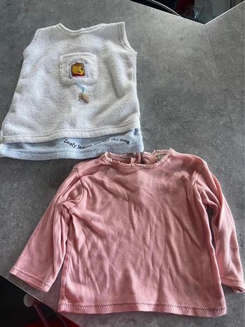 Lot de t-shirt 6mois