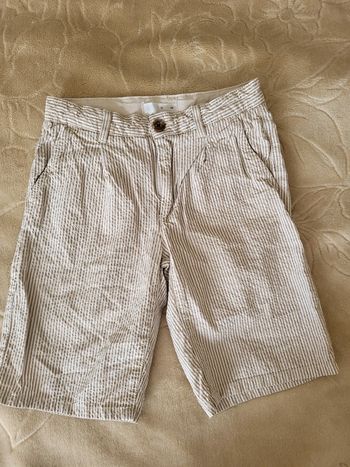 Bermuda côtelé cérémonie garçon 10 ans