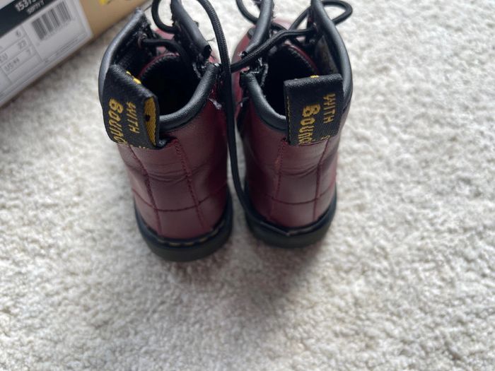 Bottines bordeaux Dr. Martens 🌻 - photo numéro 4