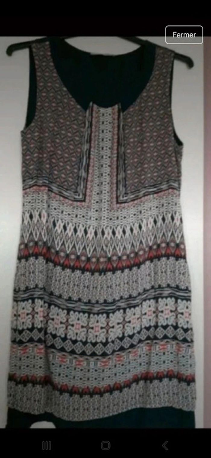 Robe multicolore