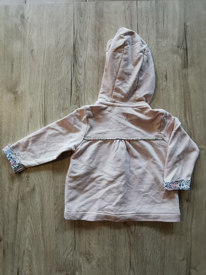 Ensemble rose clair fleuri sergent major 6 mois - photo numéro 7