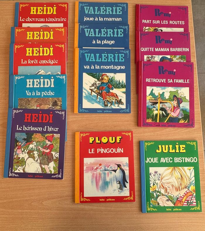 lot de livre plein de tendresse et de nostalgie 🌸