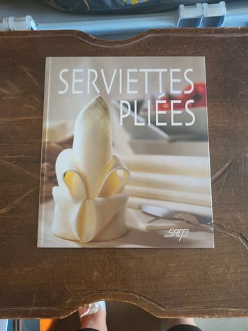 Serviettes pliées
