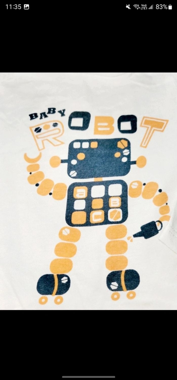 Tee-shirt garçon 💙 - photo numéro 3