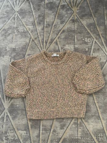 Pull manches bouffantes