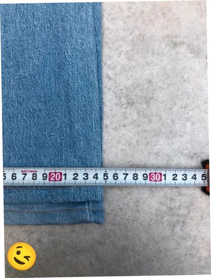 Short Levi's 501 W33 FR42 Bleu Femme Women #SHO17 - photo numéro 4