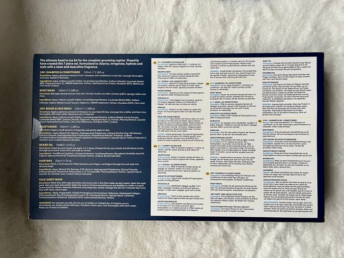 Coffret beauté XBC Shape up ultimate care pour homme - photo numéro 4