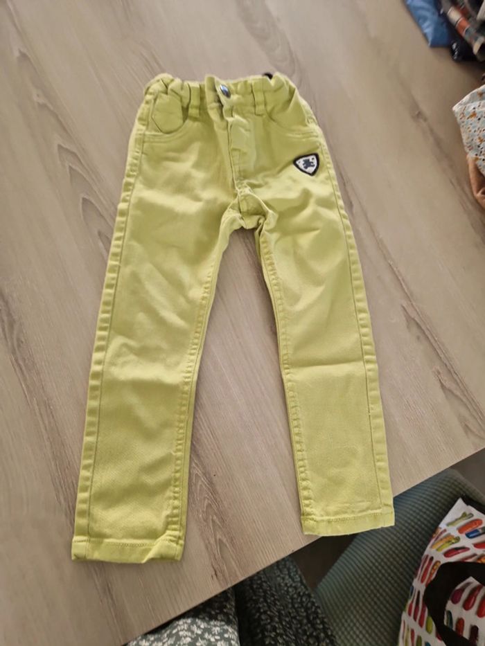Pantalon vert pale