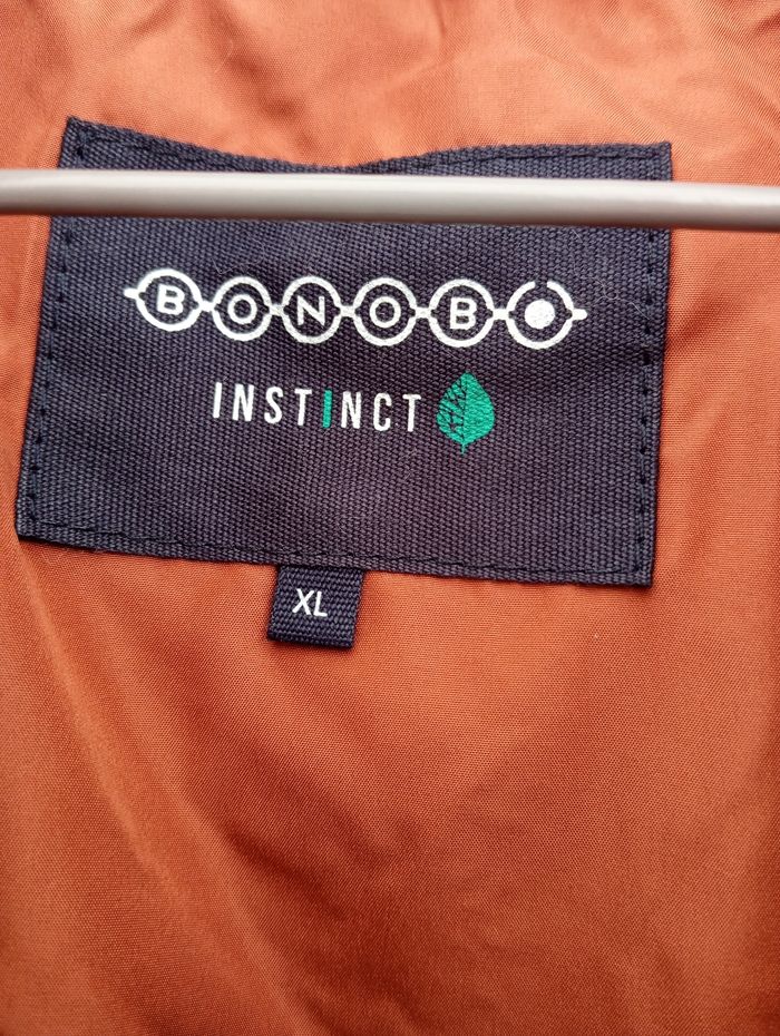 Manteau sans manche marron - photo numéro 2