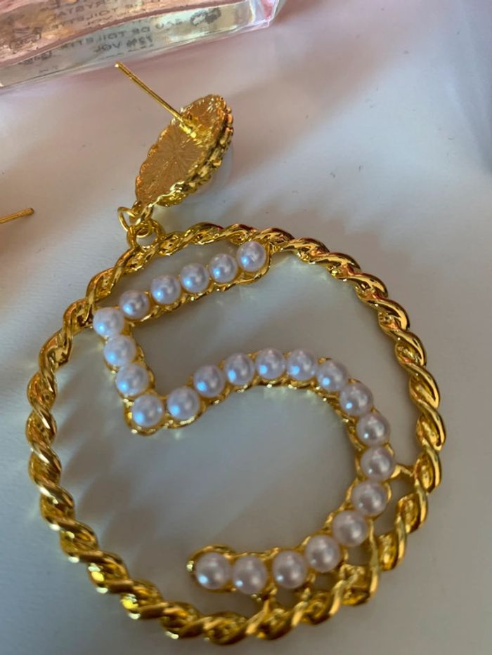 Boucles d’oreilles de luxe - photo numéro 4