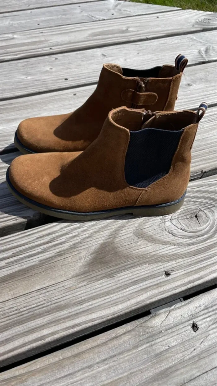 Bottines en daim _ Tape à l’œil - photo numéro 3