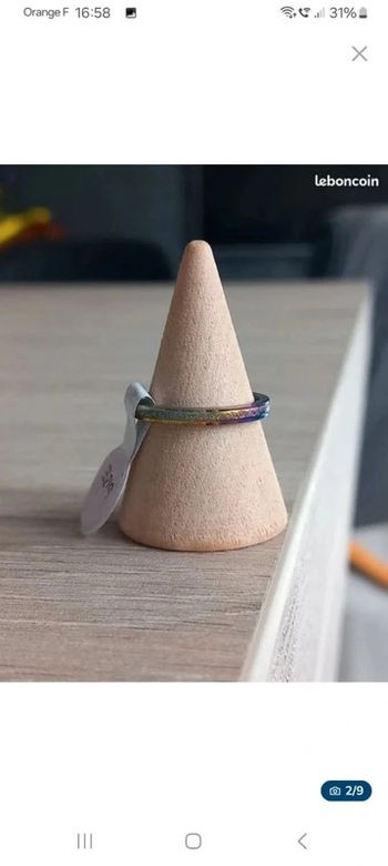 Bague Multicolore taille 17 (54)