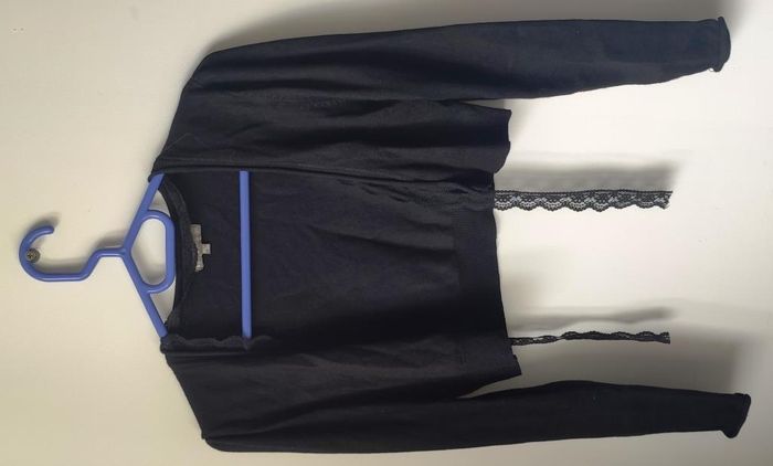 Boléro manches longues noir taille 42/44