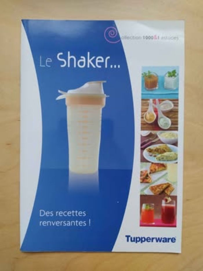 Livret "Le shaker" Tupperware