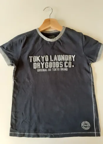 T-shirt gris - 7 ans - 8 ans
