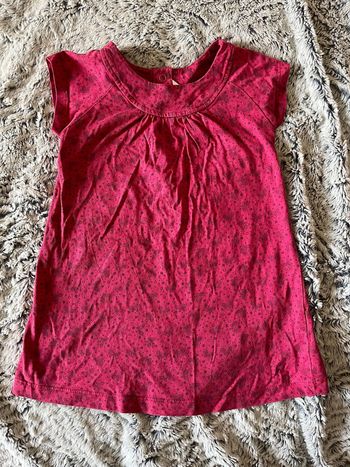 Robe manches courte 24 mois Kidkanai