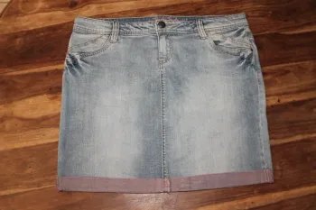 Jupe courte – Jeans Bleu clair – Cache/Cache - 42