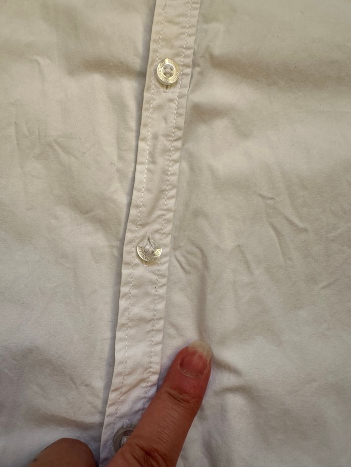 Chemise manche courte blanche 12 ans kiabi garçon - photo numéro 5