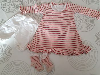 Ensemble clayeux 6 mois (taille plus 9 mois je trouve)