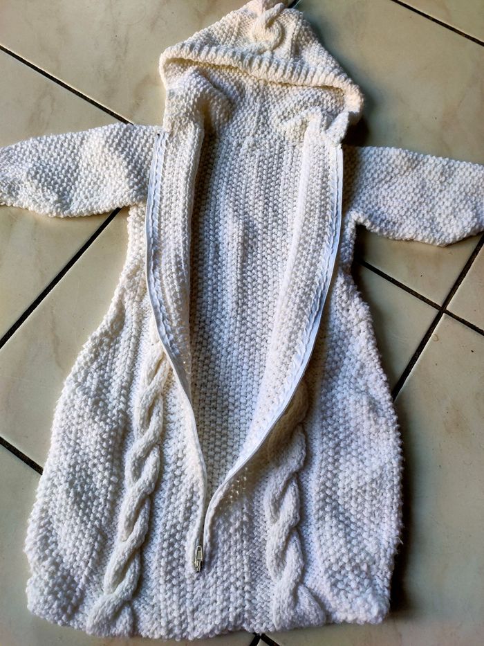 Nid d'ange en tricot - photo numéro 4