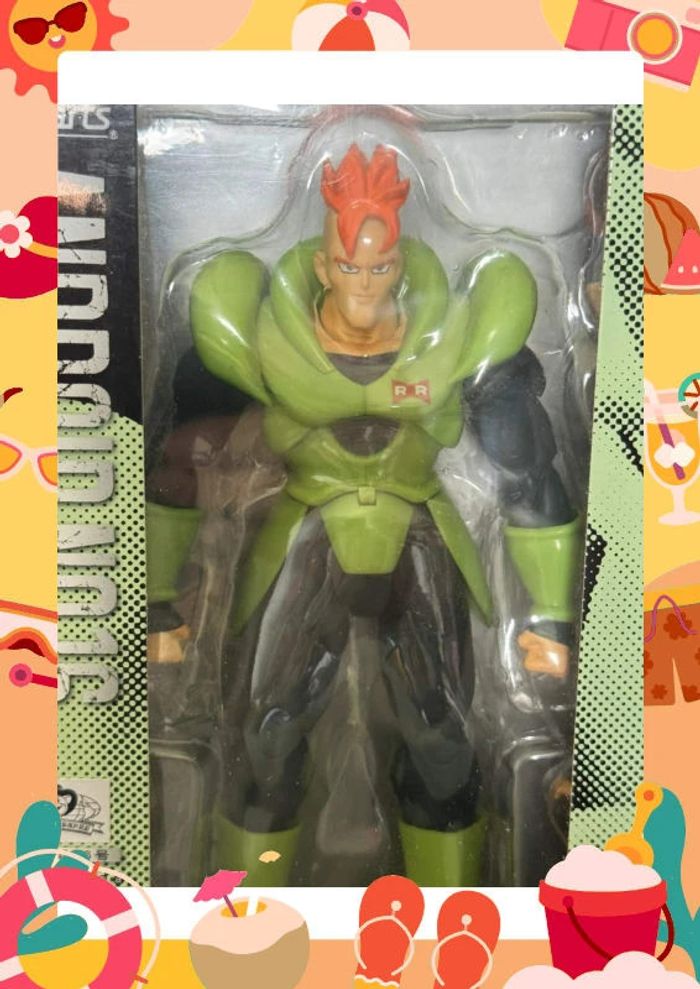 SH figuarts dragon ball z Android 16 C16 en boite - photo numéro 4