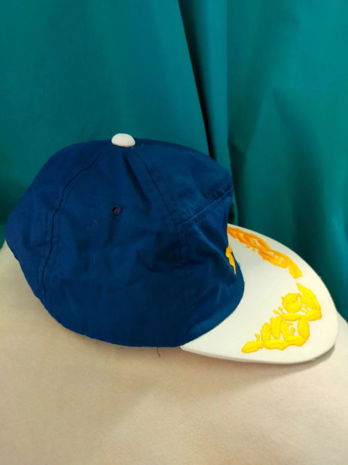 Casquette adulte style marin – broderies dorées et écusson ancre - photo numéro 3