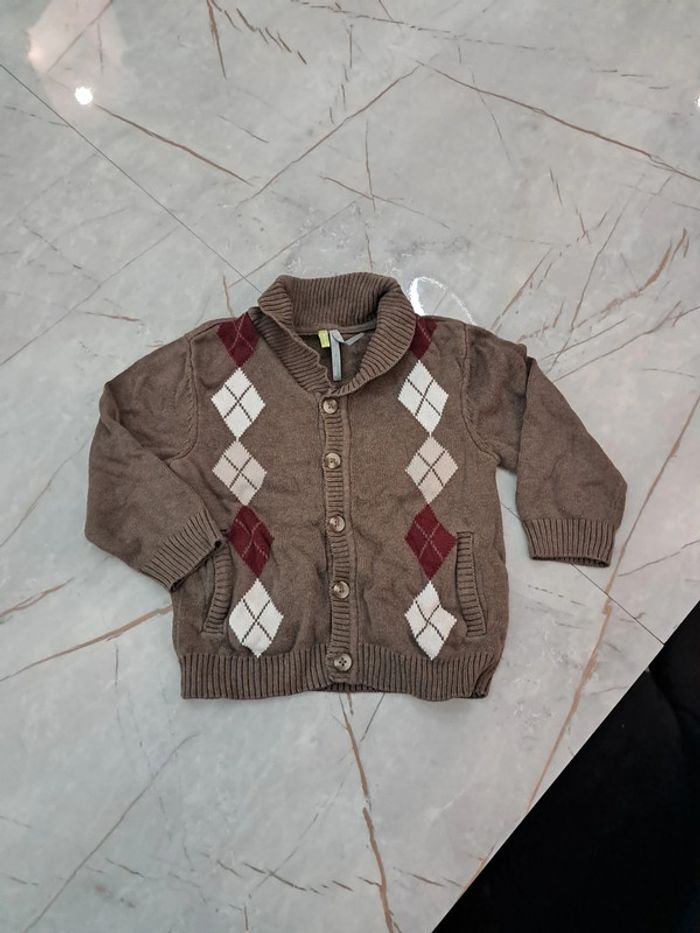 Cardigan marron orchestra