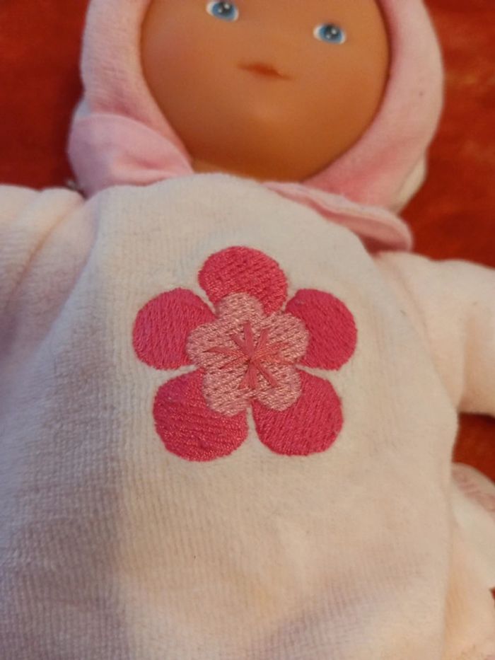 Poupée Corolle rose avec fleur - photo numéro 3
