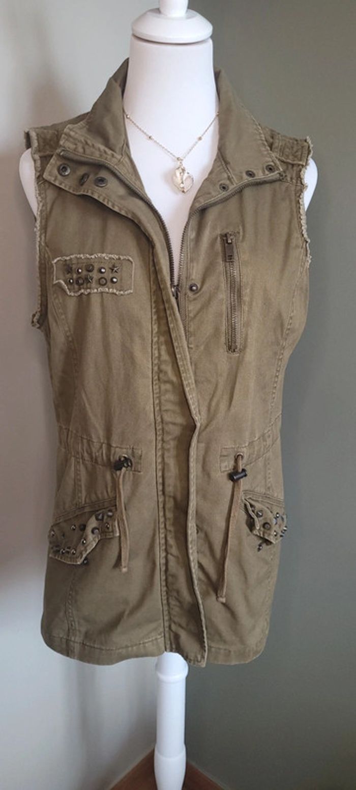 Jolie veste sans manches Coolcat Taille S - photo numéro 4