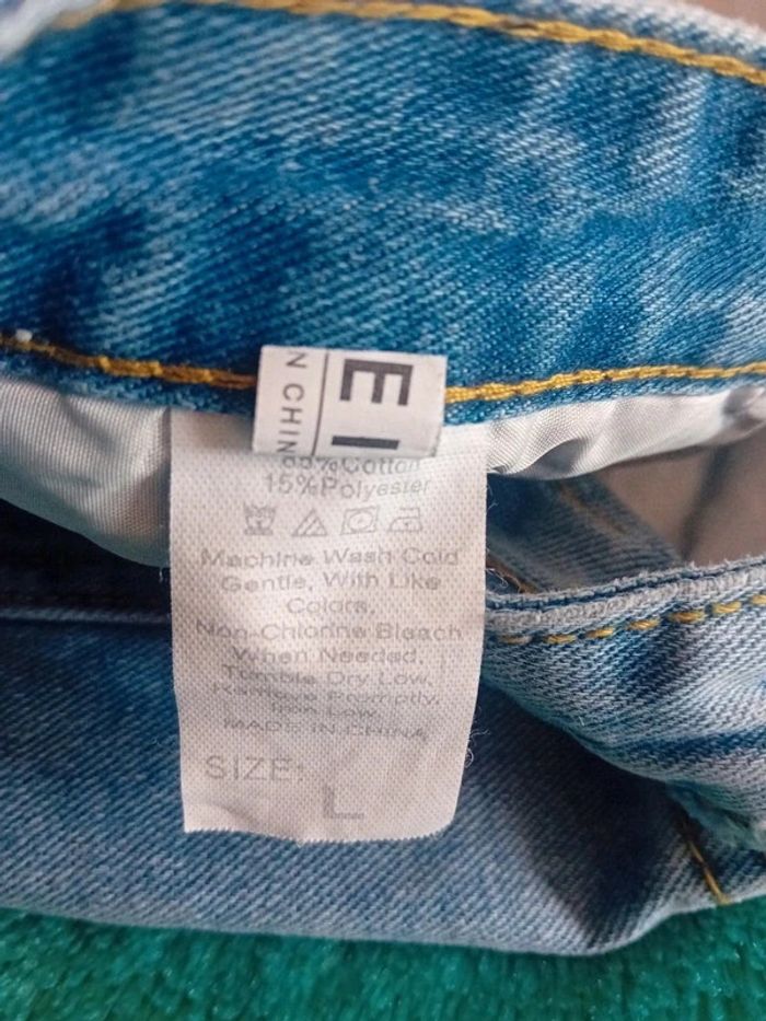 Short en jean taille L de chez Shein - photo numéro 4