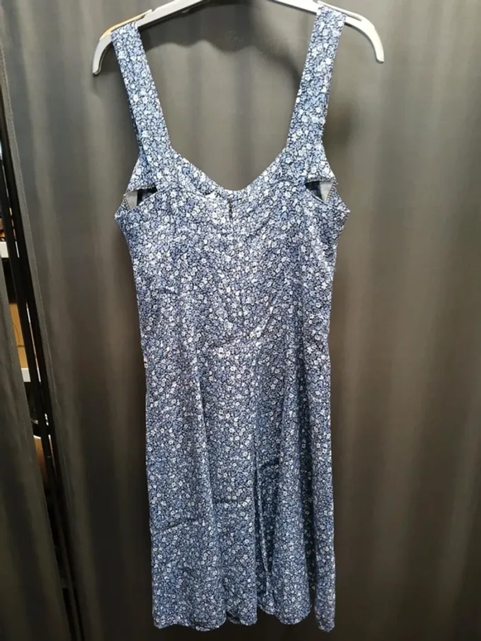 252958 robe à bretelles bleue femme M - photo numéro 2